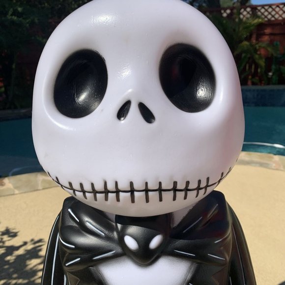 2022 NBC Halloween Blow Mold Nightmare Before Christmas Jack + Oogie